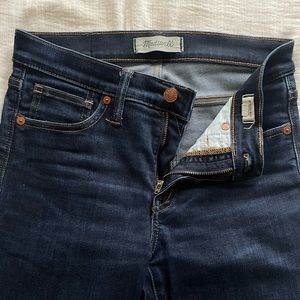 Madewell 9” High Rise Skinny Jeans